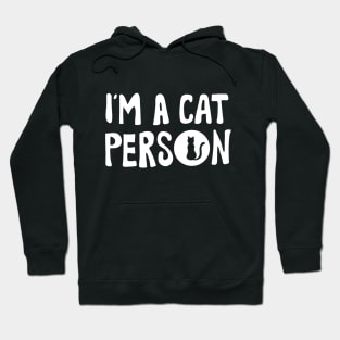 I'm a Cat Person Hoodie